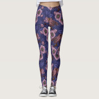 Wren en helleboren, violet en roze