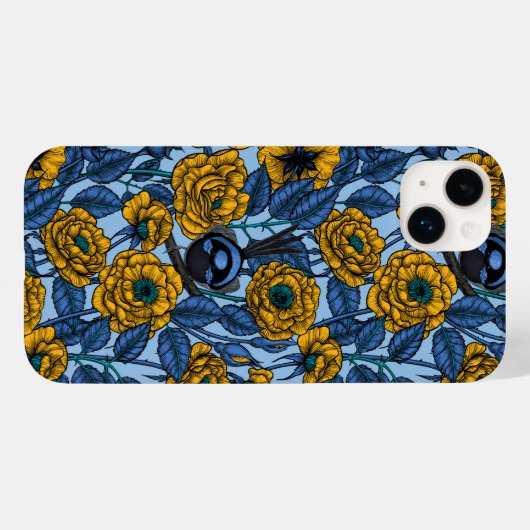 Wren in the rose Coque-Mate coque iphone (Verso (horizontal))