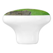 Wren Keramische Knop (Zijkant)