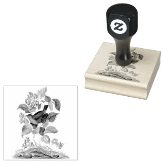 Wren Raspberry  Scrapbooking Rubberstempel