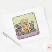 Wren, Robby en Jay Sticker (Envelop)