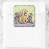 Wren, Robby en Jay Sticker (Tas)