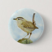 Wren Ronde Button 5,7 Cm (Voorkant)