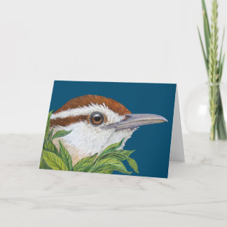 Wren Secrets Folded Wenskaart Kaart