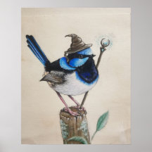 "Wrenagon" - Imaginaire sorcier affiche