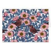 Wrens en rose (Devant horizontal)