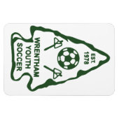 Wrentham Youth Soccer Magnet de voiture (Horizontal)