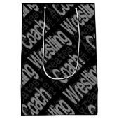 WrestCoach Extraordinaire Medium Cadeauzakje (Achterkant)
