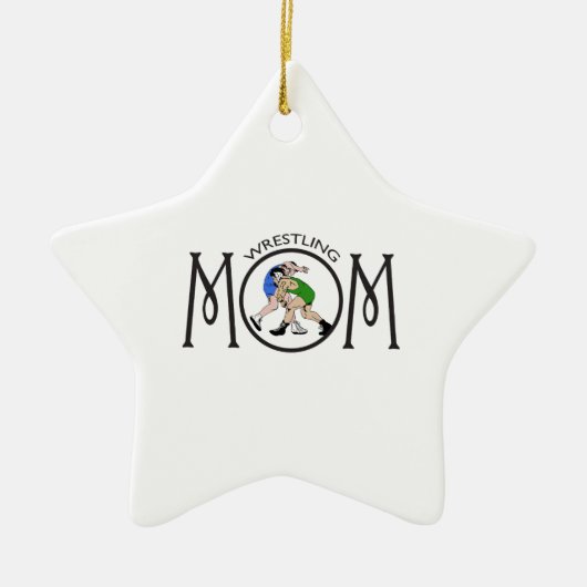 WRESTERMOM KERAMISCH ORNAMENT (Voorkant)