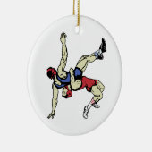 WRESTLAND KERAMISCH ORNAMENT (Rechts)