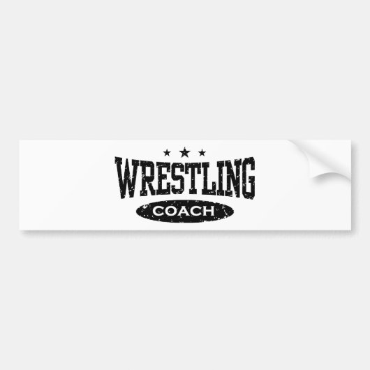 Wrestlapper Bumpersticker (Voorkant)