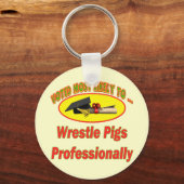 Wrestle Pigs Sleutelhanger (Voorkant)