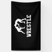 Wrestle wrestling Wrestler Gift Spandoek (Verticaal)
