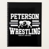Wrestler ADD NAME School Athlete Wrestling Team Planner (Voorkant)