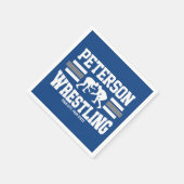 Wrestler ADD NAME School Athlete Wrestling Team Servet (Hoek)