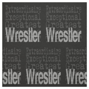 Wrestler Extraordinaire Stof