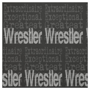 Wrestler Extraordinaire Stof