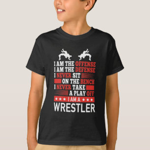 Wrestler Offsive Defence Professional T-shirt