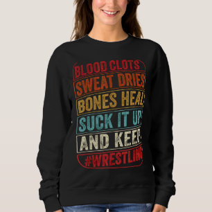 Wrestler Wrestling Pro Wrestler Idee Boys Mannen Trui