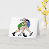 Wrestlers Kaart (Gele Bloem)