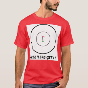 Wrestlers krijgen het t-shirt