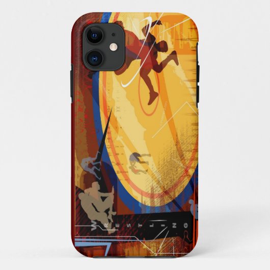 Wrestling Case-Mate iPhone Case (Achterkant)