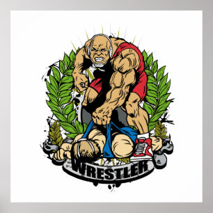 Wrestling Champ Poster