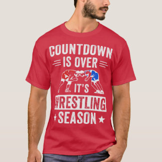 Wrestling Fan Funny Wrestling Coach Professional W T-shirt