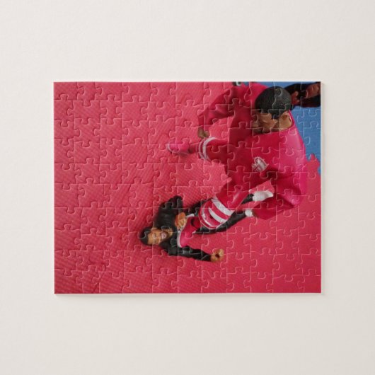 Wrestling Jigzaag Puzzle Legpuzzel (Horizontaal)