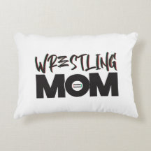 Wrestling Mam Pillow