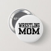 Wrestling mama ronde button 5,7 cm (Voorkant /achterkant)