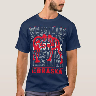 Wrestling Nebraska T-shirt