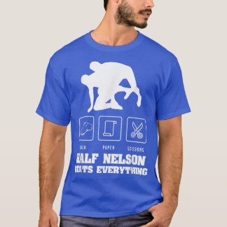 Wrestling Rock Paper Scissors USA Bewaart Alles T-shirt