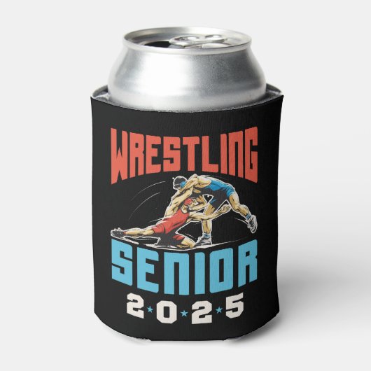 Wrestling Senior Class van het Afstuderen 2025 Blikjeskoeler (Blikje Voorkant)
