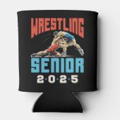 Wrestling Senior Class van het Afstuderen 2025 Blikjeskoeler (Achterkant)