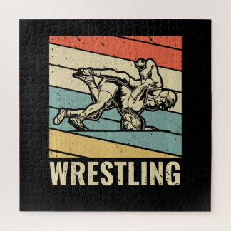 Wrestling Sport Wrestler Lover Funny Gift Legpuzzel