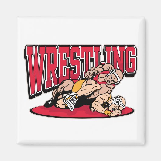 Wrestling Takedown Magneet (Voorkant)