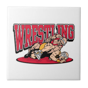 Wrestling Takedown Tegeltje