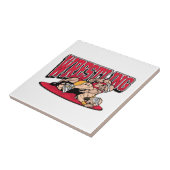 Wrestling Takedown Tegeltje (Zijkant)