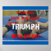 Wrestling Triumph Poster (Voorkant)