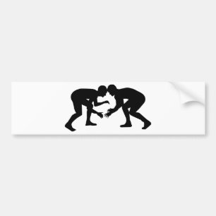 Wrestling Wrestler Bumpersticker