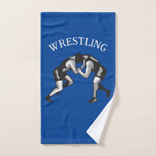 Wrestling Wrestler Design Bad Handdoek (Handdoek)