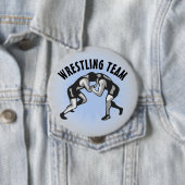 Wrestling Wrestler Design Button (In situ)