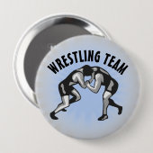 Wrestling Wrestler Design Button (Voorkant /achterkant)