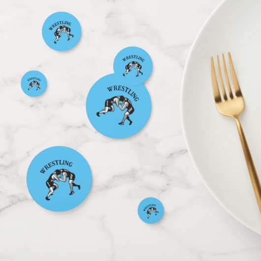 Wrestling Wrestler Design Table Confetti (Groep)