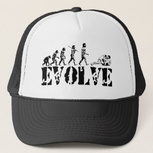 Wrestling Wrestler Grappling Sports Evolution Art Trucker Pet