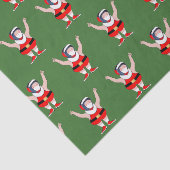 Wrestling Wrestler Kerstfeestdag Gift Tissuepapier (Detail)