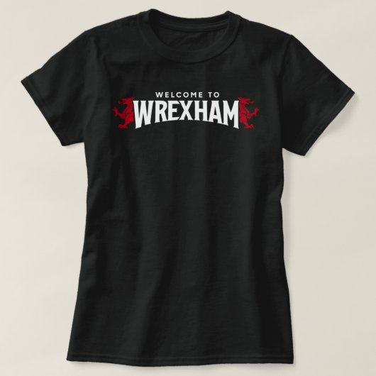 Wrexham Afc Classic T-shirt (Design voorkant)