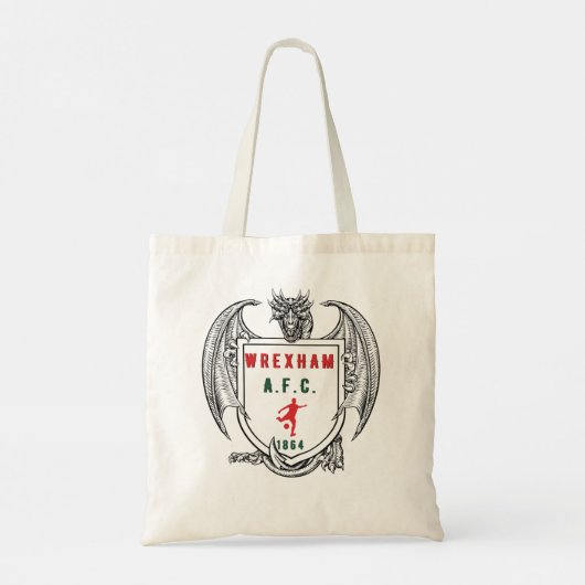 Wrexham Afc Lange hoes T Tote Bag (Achterkant)