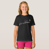 Wrexham Script Font, Welsh Flag in Heart T-Shirt (Voorkant volledig)
